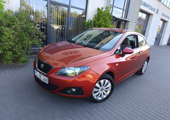 Seat Ibiza cena 15999 przebieg: 139077, rok produkcji 2009 z Łaziska Górne małe 301